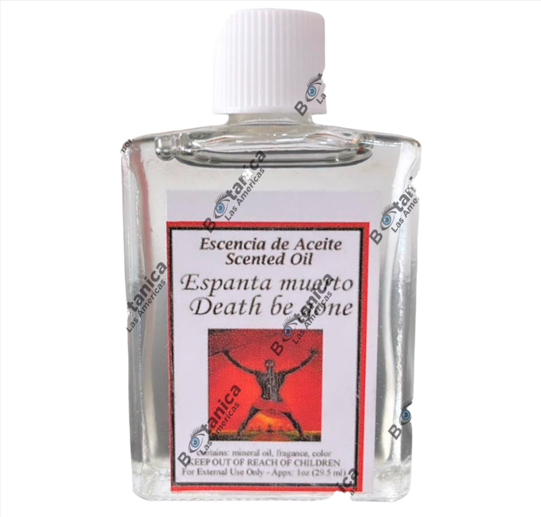 Fragancia De Aceite Espanta Muerto (1oz) / Scented Oil Death Be Gone (1oz)