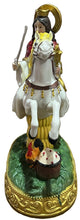 Load image into Gallery viewer, Santa Barbara con Caballo Blanco 15&quot;