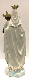 Virgen de las Mercedes Statues 18"