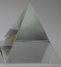 Load image into Gallery viewer, Crystal Pyramid 60mm (Glass) - Select Color