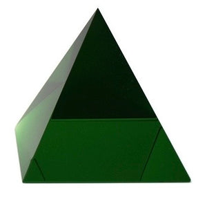 Crystal Pyramid 60mm (Glass) - Select Color