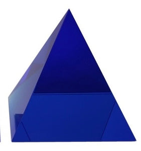 Crystal Pyramid 60mm (Glass) - Select Color