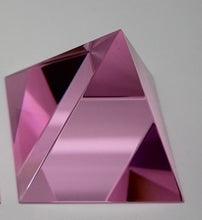 Load image into Gallery viewer, Crystal Pyramid 60mm (Glass) - Select Color