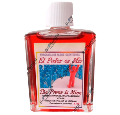 Fragancia De Aceite El Poder Es Mio (1oz) / Scented Oil The Power Is Mine (1oz)