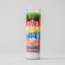 Load image into Gallery viewer, VELA 7 POTENCIAS AFRICANAS/ 7 AFRICAN POWERS CANDLE