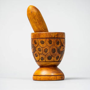 MORTERO DE MADERA