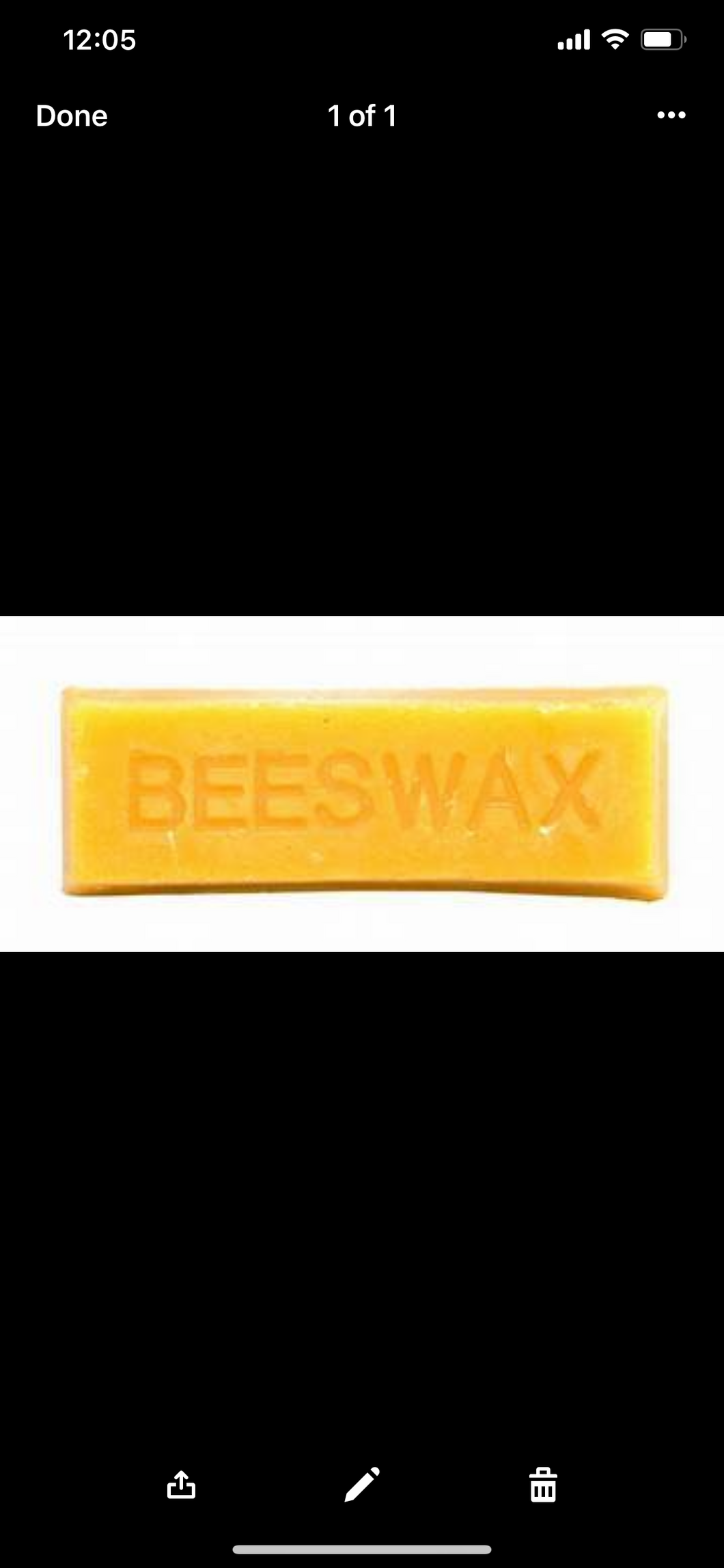 CERA VIRGEN / VIRGIN WAX 1 POUND