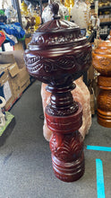 Load image into Gallery viewer, BATEA PARA SHANGO DE MADERA COLOR CHERRY